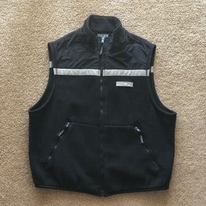 90s Vintage DKNY Tech Fleece Vest by Donna Karan